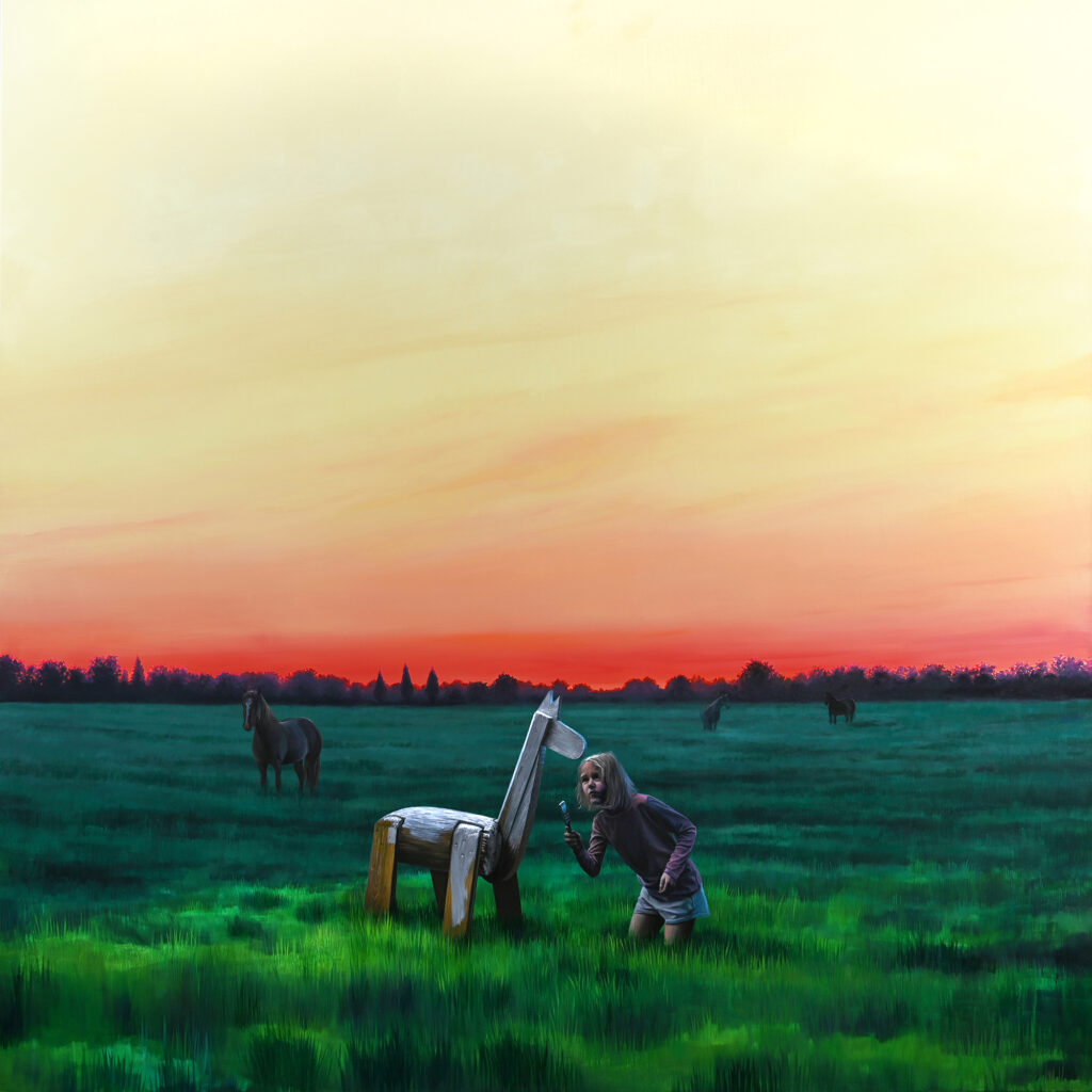 Dream of dreams | 180x180 | Oil on canvas 2025 | Private collection