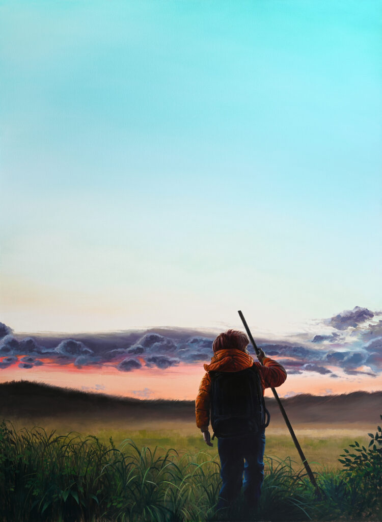 Exploration | 100x140 | Oil and Tempera on canvas | 2024 | Private collection