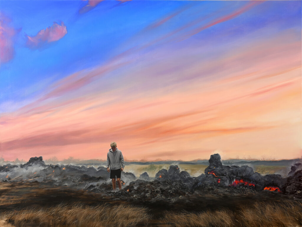 From the ashes | 160x120 | Oil on canvas | 2025 | Private collection