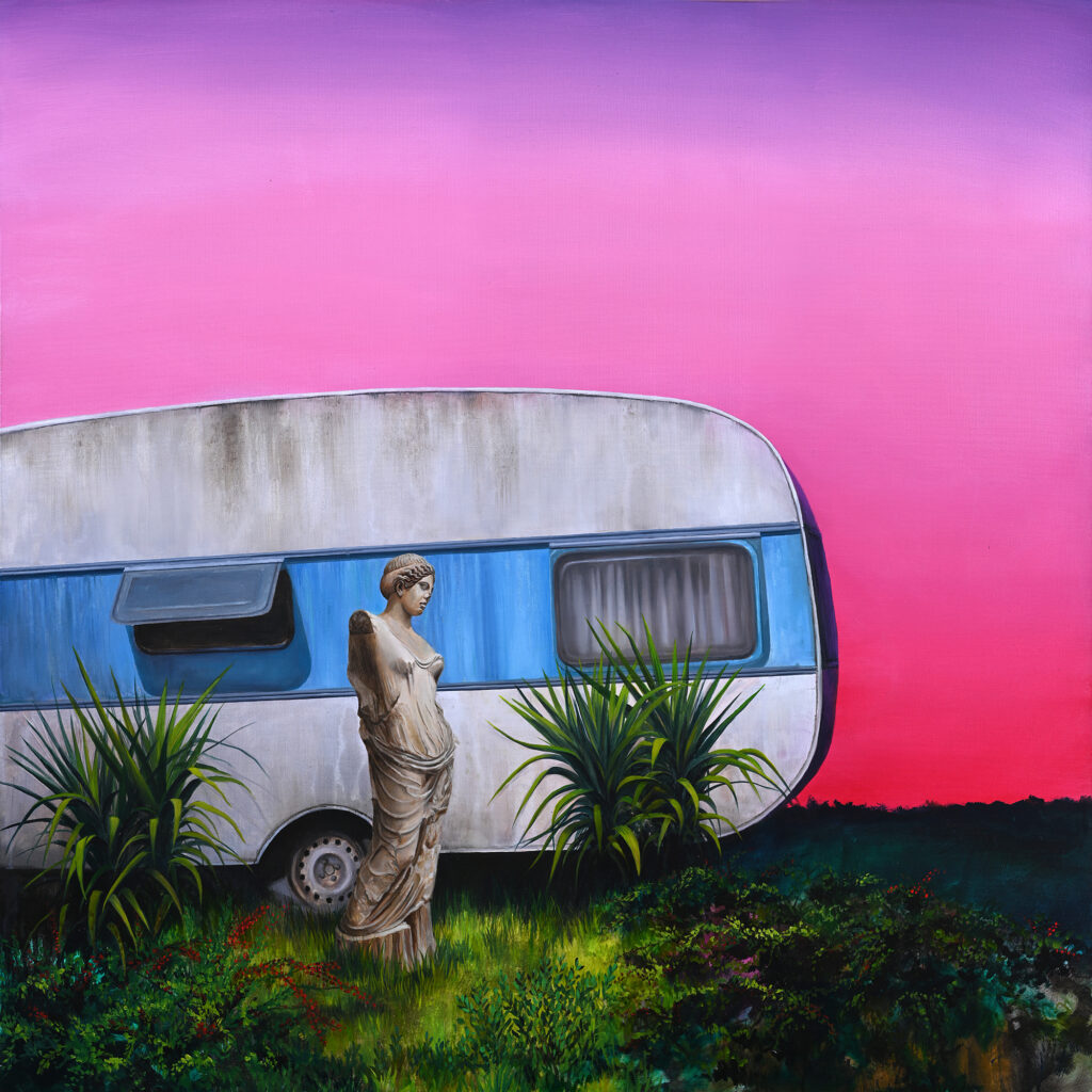 The Garden of Aphrodite | 118x118 | 2023 | Private collection